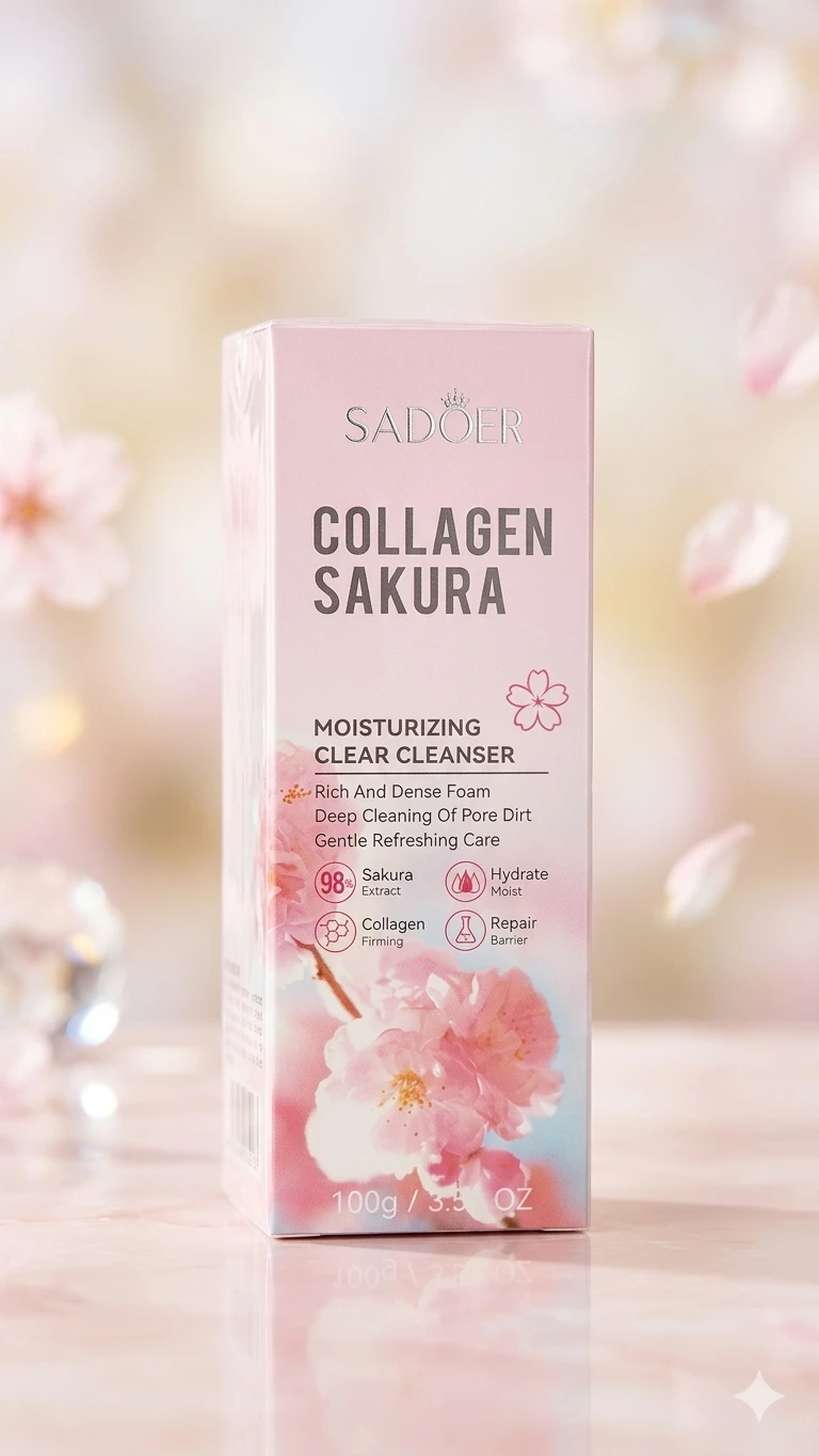 غسول الكولاجين للوجه